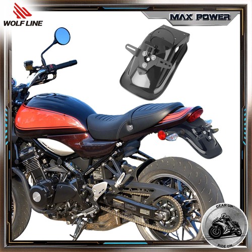 Rear fender mudguard license - rear,