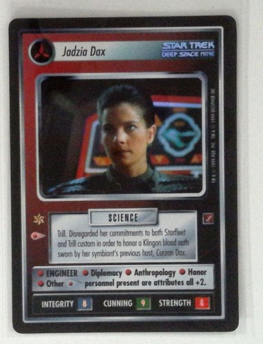 Star trek ccg jadzia - star, blaze