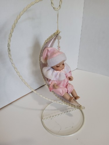 Small porcelain doll - porcelain, on