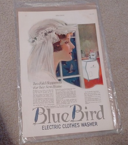 Blue bird electric wringer - blue,