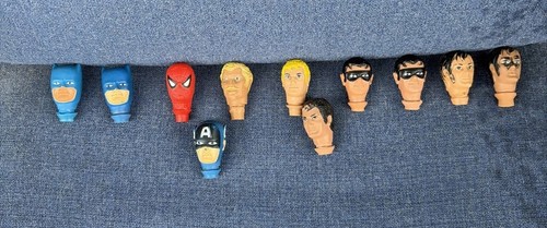 Vintage 1970 mego heads - mego,