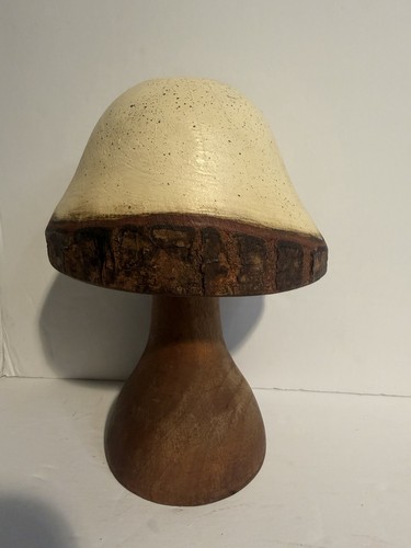 Vintage wood mushroom - vintage,