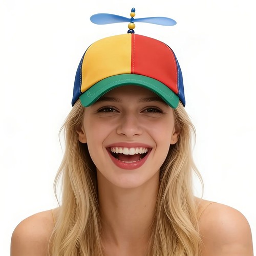 Funny propeller hat - hat, multicolor