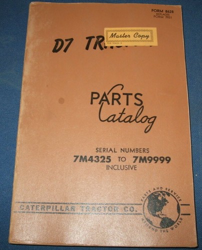Cat caterpillar crawler - d7,