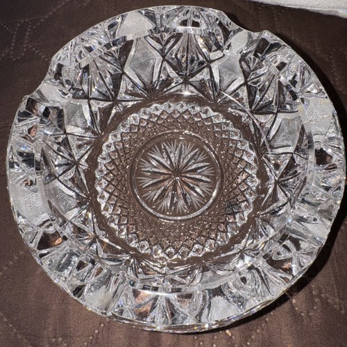Very heavy crystal cut - crystal,