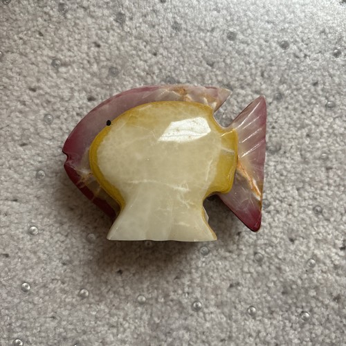 Vintage hand carved - onyx, stone