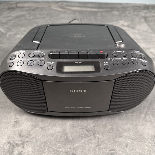 Sony cfd s70 boombox player - boombox,