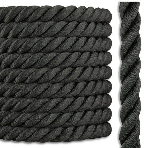 Black polyester combo - polyester, rope