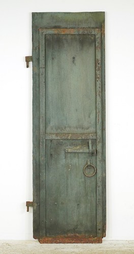 Industrial two panel green - industrial,