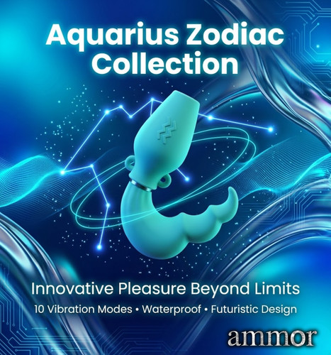 Aquarius mini vibrator - vibrator-, zodiac
