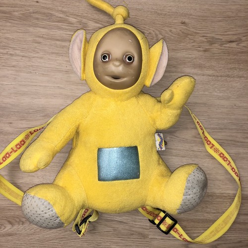 1999 teletubbies laa plush - teletubbies, laa-laa