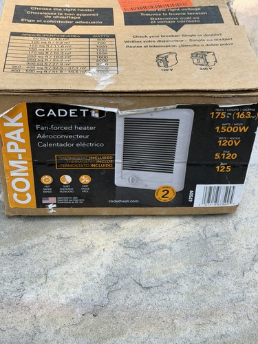 Cadet energy plus 1500 watt - plus, 1500-watt