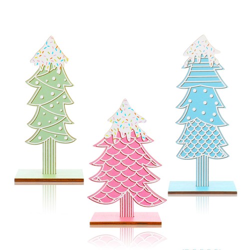 Pcs pastel christmas - pastel,