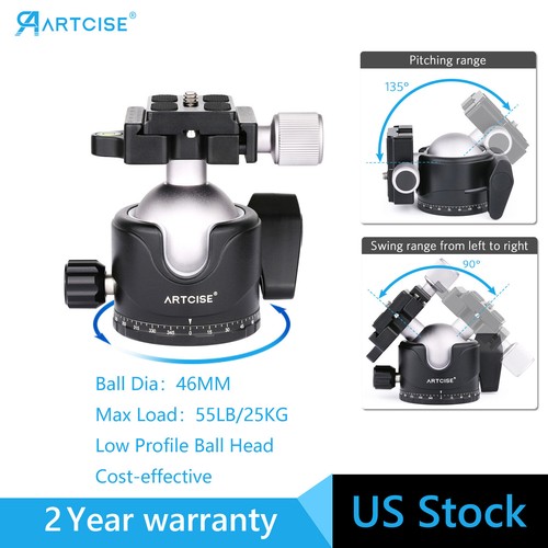 Low profile tripod head - tripod, 46mm