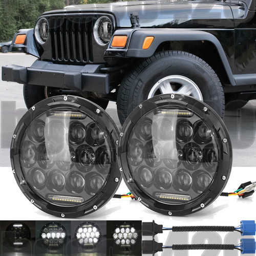Pair 7inch led headlights for - pair,