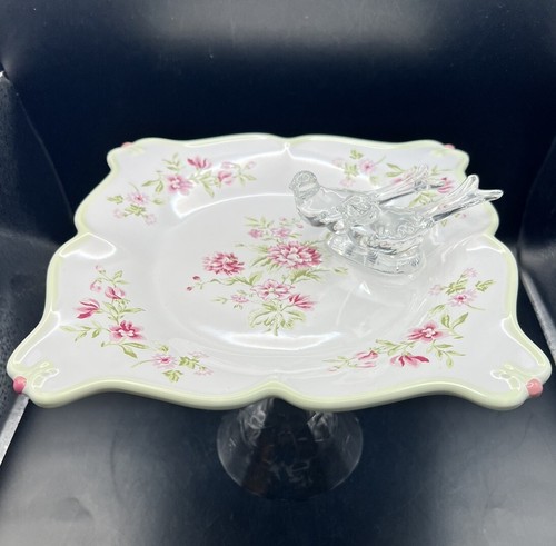 Tiffin sherbet glass holding - tiffin,