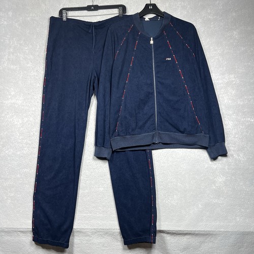 Vtg fila track suit set - fila,