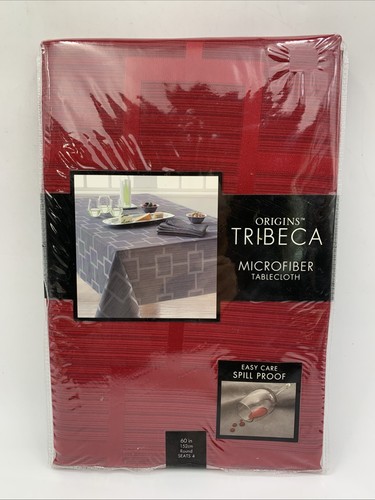 Origins fabric tablecloth - origins, 60"