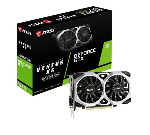 Msi geforce gtx 1650 ventus - geforce, d6