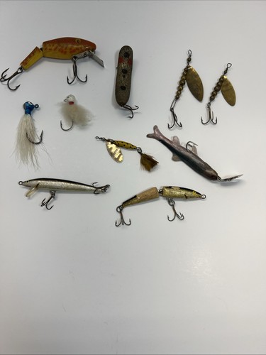 Vintage fishing lures - vintage, -10