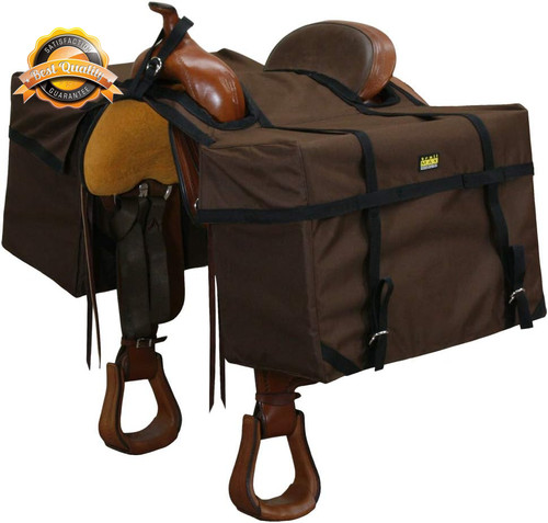 Saddle panniers for horses - saddle,