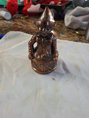 Vintage pinocchio metal bank - ,