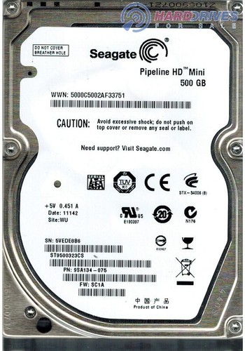 St9500323cs seagate pipeline - st9500323cs,