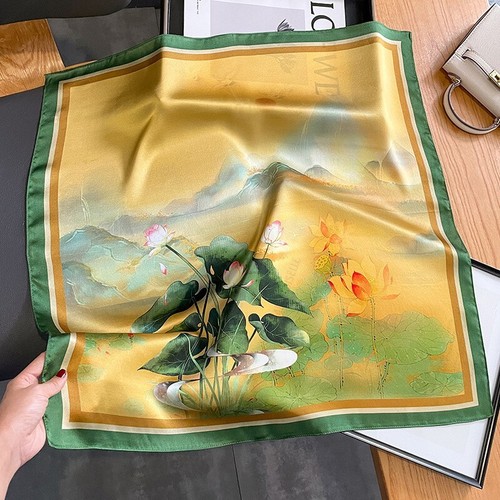 100 silk scarf women - 100%,