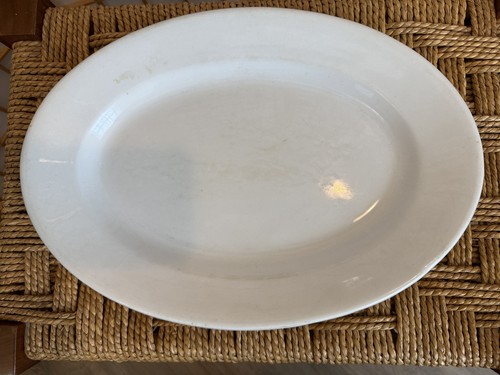 Meakin white oval - meakin,