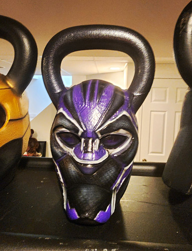 Black panther kettlebell - black,