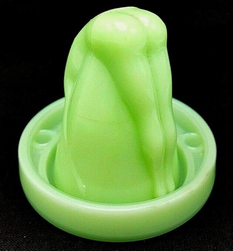 Mckee jadeite bottoms shot - bottoms, up