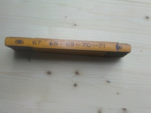 Vintage stanley folding ruler - vintage,