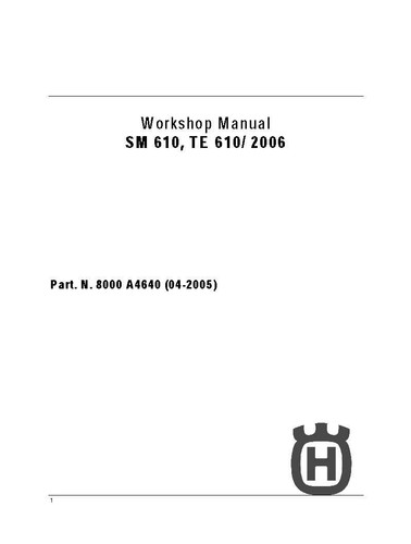 Husqvarna workshop service