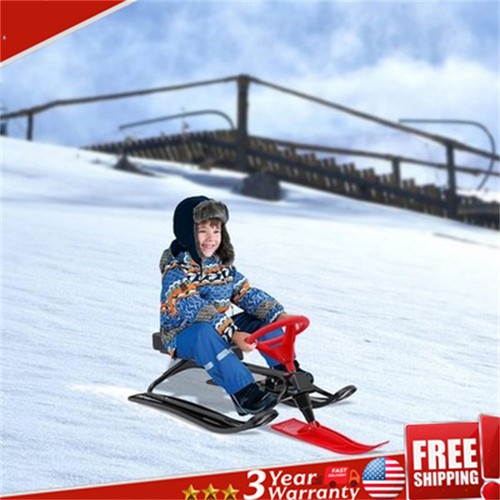Snow racer sled - snow, w/