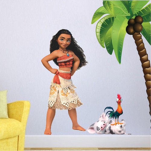 Moana disney kids wall decal - disney,