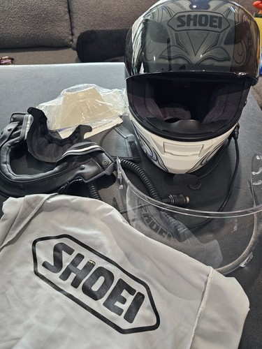 Shoei motorcycle helmet - motorcycle, set
