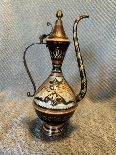 Vintage turkish ottoman - vintage, copper