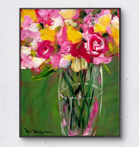 Mary myers original abstract - myers,