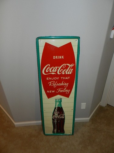 Vintage advertising sign 1962 - vintage, sign-1962