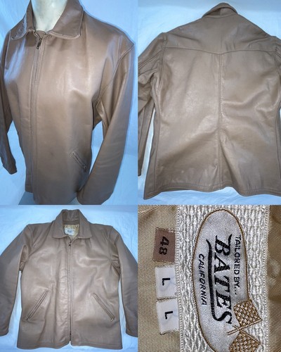 Vtg 70s mens brown - vtg, l