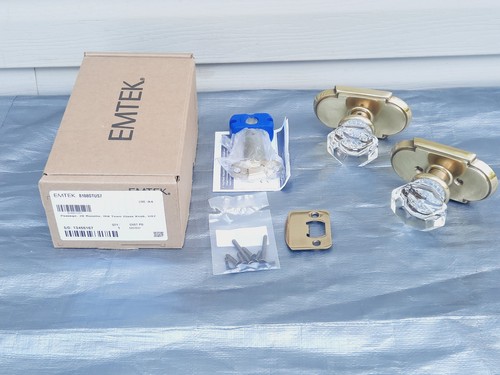Emtek rosette passage set with - set,