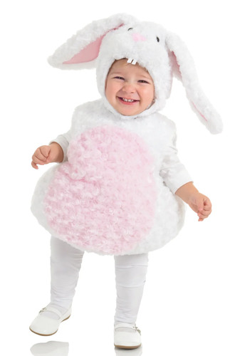 White rabbit toddler costume - rabbit,