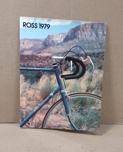 Vintage bike advertising ross - advertising,