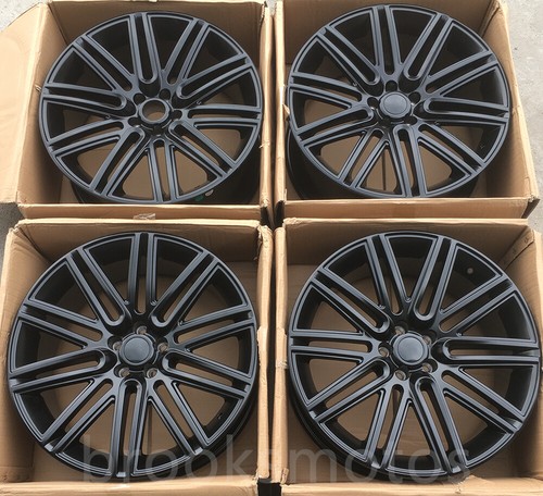 Satin black style wheels - satin,