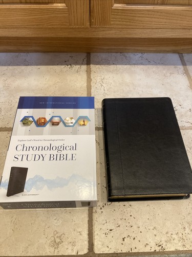 Niv chronological study - study, bible