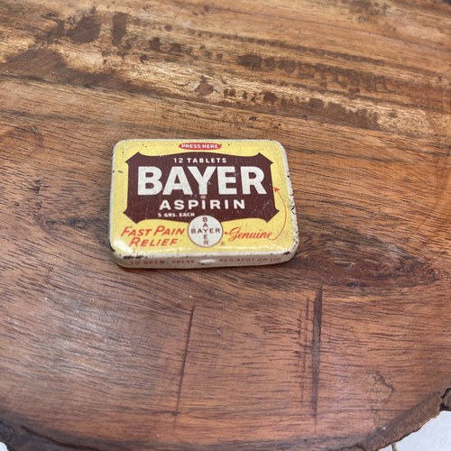 Vintage genuine bayer aspirin - genuine,