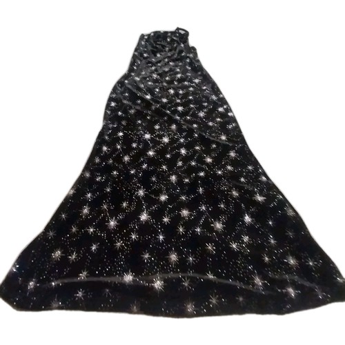 Black velvet whimsigoth maxi - black,