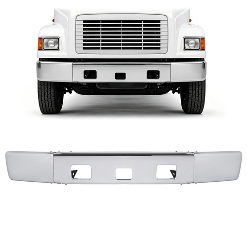 Chrome front bumper assembly - chrome,