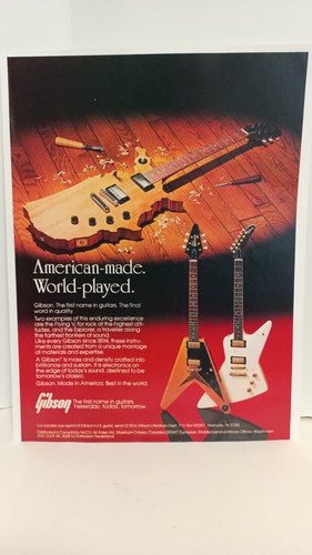 Gibson guitars 1983 - -, flying