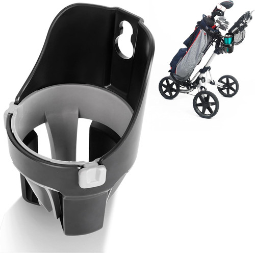 Golf push cart cup holder - cart,